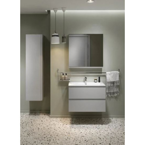 Set B274 mobilier cu lavoar Cersanit Moduo In, 60 cm gri