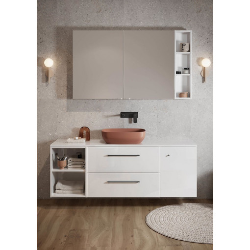 Blat pentru mobilier Larga Cersanit, 160 cm, alb