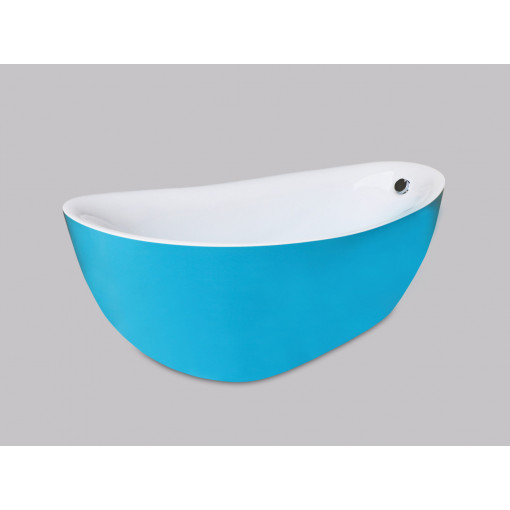 Cada freestanding West Aretha Blue, 170x 78 cm