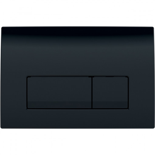 Clapeta Geberit Delta51 cu dubla actionare, negru