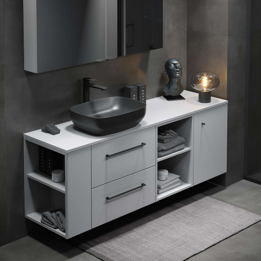 Blat pentru mobilier Larga Cersanit, 180 cm, alb