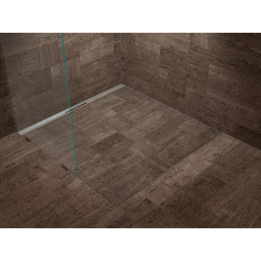 Rigola de dus 80 cm, Kessel Linearis Infinity 60, inox periat, 45100.08