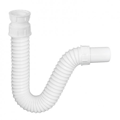 Sifon flexibil 5/4" fara ventil pentru lavoar, Heko
