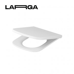 Capac wc cu inchidere lenta Larga Rectangular Cersanit - Img 1