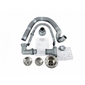 Chiuveta bucatarie inox CookingAid ATHENA XL cu dozator detergent, scurgator vase/paste/fructe, gratar rulabil inox + accesorii montaj - Img 14