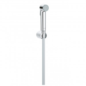 Dus igineic Grohe Tempesta cu suport de perete, crom - Img 1