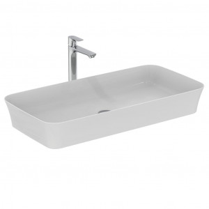 Lavoar cu montaj pe blat Ideal Standard Ipalyss 80 cm, alb - Img 4