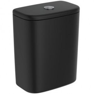 Pachet vas wc stativ cu rezervor si capac cu inchidere lenta Tesi Aquablade Ideal Standard, negru mat - Img 3