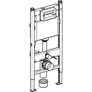Rezervor Geberit Duofix Delta ingropat pentru wc suspendat, H112 cm - Img 4