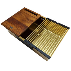 Tocator lemn CookingAid TASCA PREMIUM esenta tare – IROKO - Img 12
