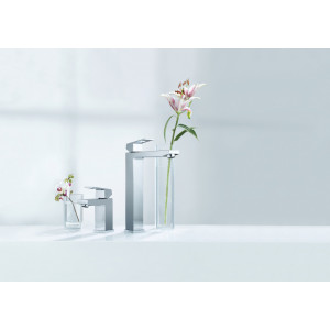 Baterie lavoar monocomanda Grohe Eurocube S, limitator debit, crom - Img 2