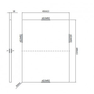 Blat pentru mobilier Larga Cersanit, 60cm, gri - Img 8