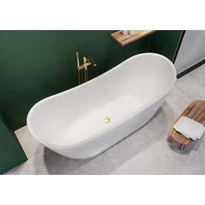 Cada freestanding dubla ovala Zen Cersanit, 182 x 71 cm - Img 7