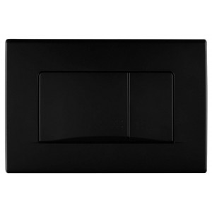 Clapeta de actionare FluidMaster Liv Dots Duo- negru mat - Img 1