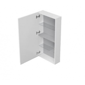 Dulap cu oglinda dezasamblat Moduo Cersanit 60x80 cm, alb - Img 3