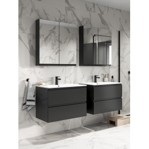 Lavoar incastra pentru mobilier Cersanit Moduo, 80 cm - Img 4