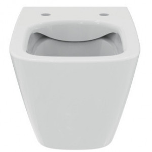 Prepack Geberit Delta rezervor incastrat cu clapeta Delta20 crom lucios si vas wc suspendat Rimless iLife B Ideal Standard cu capac soft close - Img 10