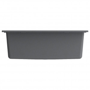 Chiuveta bucatarie granit dubla cu 2 cuve CookingAid Cube ON8620 Alba Galbui / Jasmine + accesorii montaj - Img 16