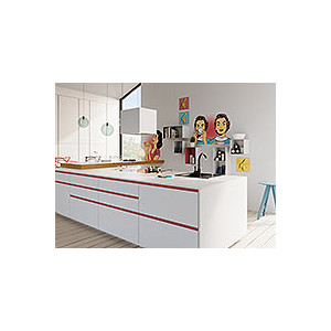 Chiuveta cu o cuva si picurator Mezzo Ferro 58x48 cm, grafit - Img 3