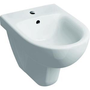 Pachet 3 in 1 Vas wc suspendat Rimfree cu capac cu inchidere lenta si bideu suspendat Geberit Selnova Oval - Img 4