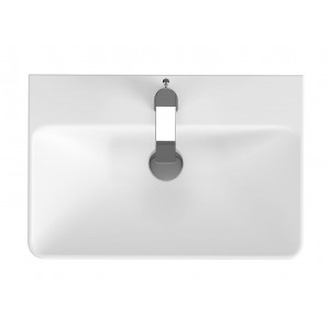 Set B279 dulap suspendat cu lavoar Cersanit Lara Mille Slim 60 cm, alb - Img 4