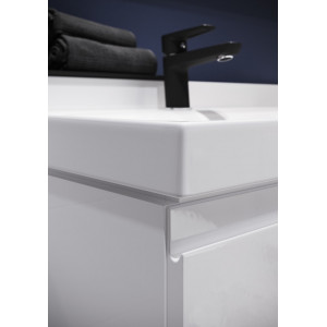 Set mobilier cu lavoar Cersanit Moduo Slim, 50 cm alb DSM - Img 6