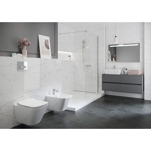Vas wc suspendat cu capac cu inchidere lenta Cersanit City Square Clean On - Img 3