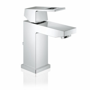 Baterie lavoar monocomanda Grohe Eurocube S, limitator debit, crom - Img 6
