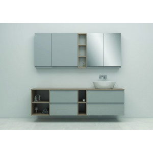 Dulap fara usa Cersanit Moduo 40 cm, stejar - Img 3