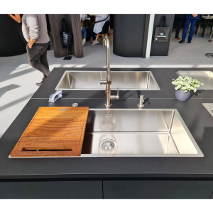 Tocator lemn CookingAid TASCA PREMIUM esenta tare – IROKO - Img 5