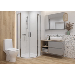 Lavoar pentru blat rectangular Cersanit Moduo 50 cm - Img 2