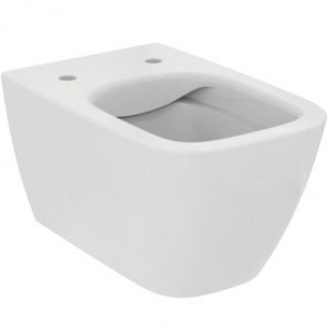 Prepack Geberit Delta rezervor incastrat cu clapeta Delta20 crom lucios si vas wc suspendat Rimless iLife B Ideal Standard cu capac soft close - Img 7