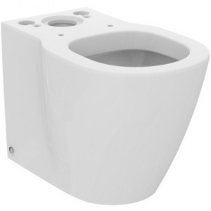 Vas wc stativ lipit de perete pentru combinat Connect Space Ideal Standard, proiectie scurta 60 cm - Img 1