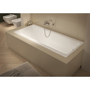 Cada baie rectangulara Crea Cersanit, 170 x 75 cm - Img 2