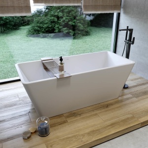Cada rectangulara freestanding Crea Cersanit 162 x 72 cm - Img 1