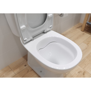 Set 684 vas wc stativ cu rezervor si capac cu inchidere lenta Cersanit Arteco CleanOn - Img 7