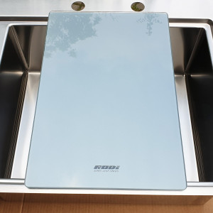 Tocator Sticla Temperizata Argintie CookingAid Rodi pentru chiuvete din inox sau granit - Img 5