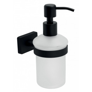 Dozator de sapun Ferro Greta Black, negru 