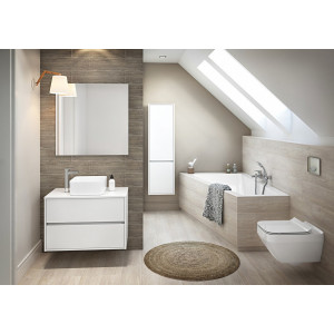 Vas wc suspendat cu capac cu inchidere lenta Cersanit City Square Clean On - Img 6