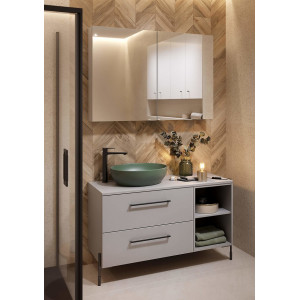 Blat pentru mobilier Larga Cersanit, 60cm, gri - Img 4