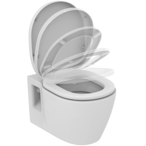 Set vas wc suspendat Connect Ideal Standard cu capac cu inchidere lenta - Img 7