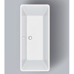 Cada rectangulara freestanding Crea Cersanit 162 x 72 cm - Img 2