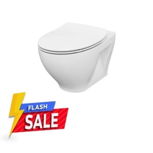 Vas wc suspendat cu capac soft close Moduo Cersanit CleanOn - Img 1
