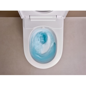 Vas wc suspendat cu functie de bideu si capac softclose Geberit AquaClean Alba + cadou Rezervor incastrat Geberit Delta cu clapeta - Img 3