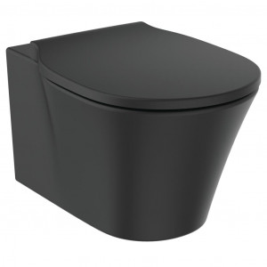 Vas wc suspendat Ideal Standard Connect Air AquaBlade, negru mat - Img 3