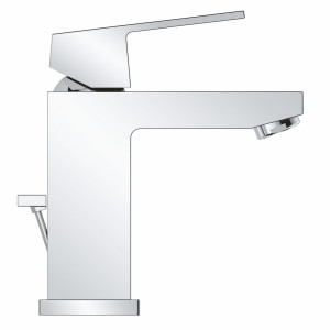 Baterie lavoar monocomanda Grohe Eurocube S, limitator debit, crom - Img 3