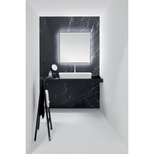 Lavoar cu montaj pe blat Ideal Standard Ipalyss 80 cm, alb - Img 3