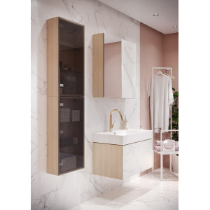Lavoar pentru mobilier sau blat Inverto Cersanit , 80 cm - de dreapta - Img 5