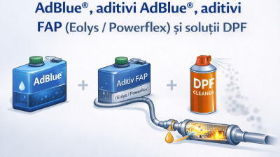 AdBlue®, aditivi AdBlue®, aditivi FAP (Eolys / Powerflex) și soluții DPF