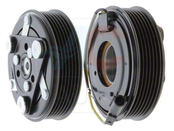 Set bobina, fulie si ambreiaj compresor AC SANDEN PXV16 PXC16 6pk